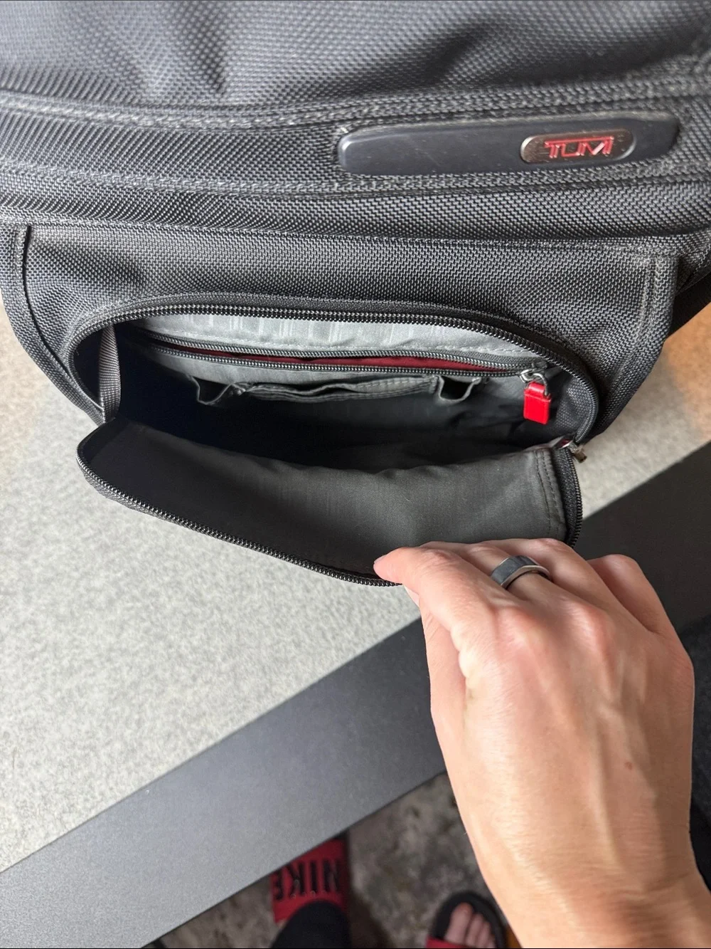 Tumi Alpha Brief laptop backpack